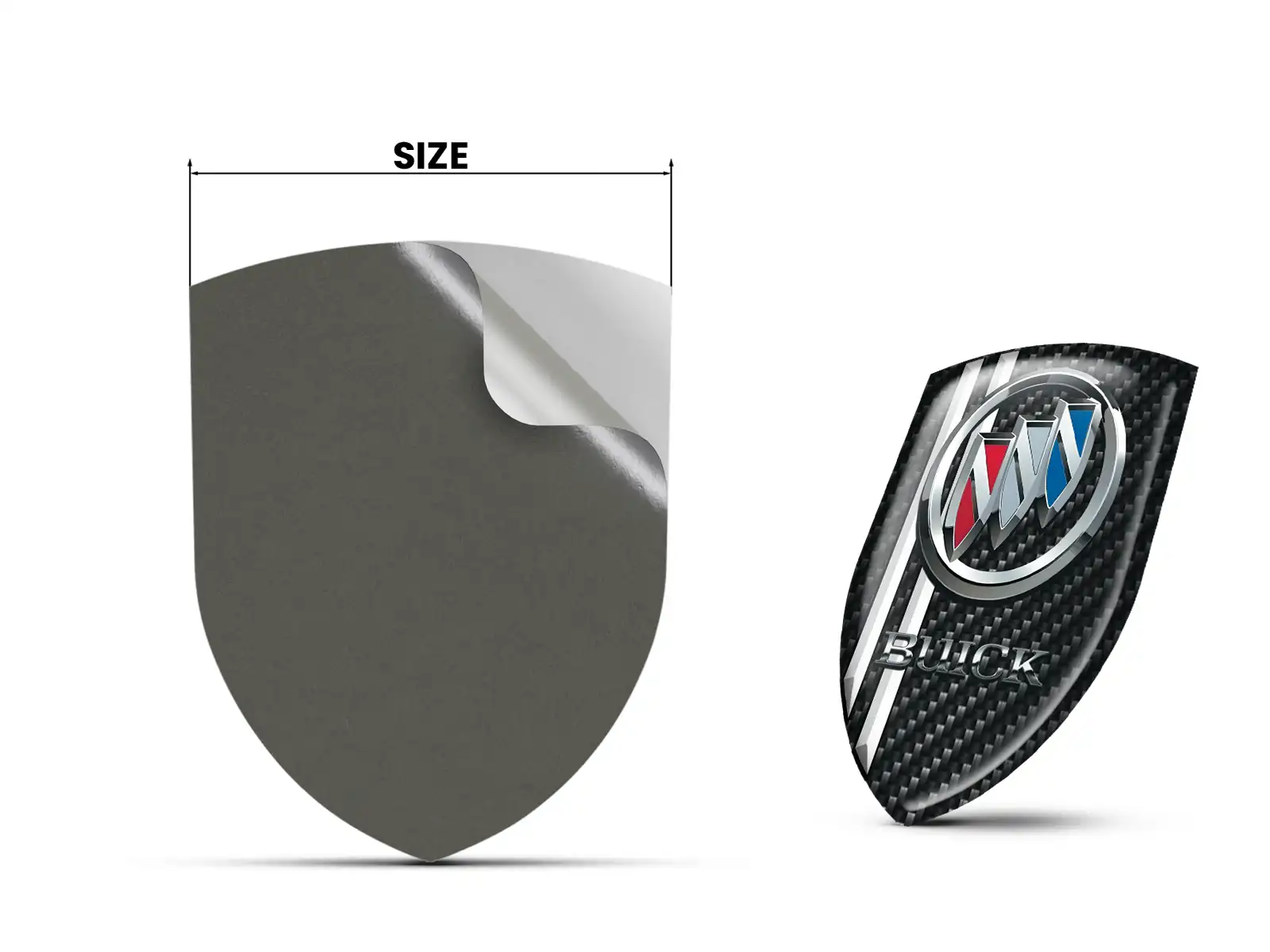 Buick Heckscheibenaufkleber Stern Exklusiv Modern